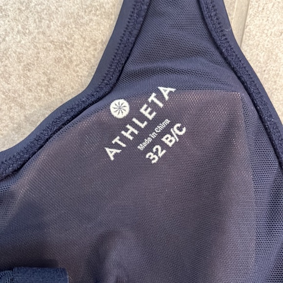 Athleta Tara Halter Tankini size 32 B/C - Picture 3 of 4